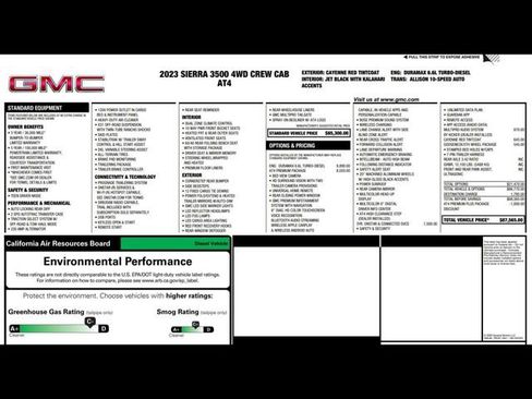 Used 2023 GMC Sierra 3500 AT4 w/ AT4 Premium Plus Package image 3