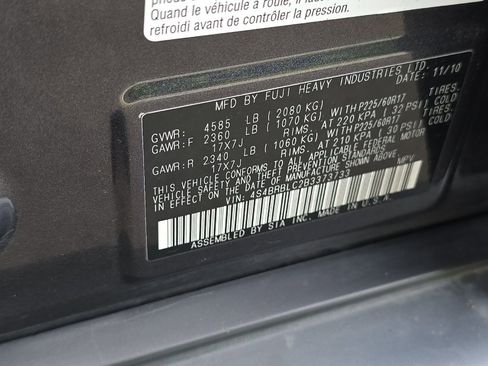 Used 2011 Subaru Outback 2.5i Limited image 28