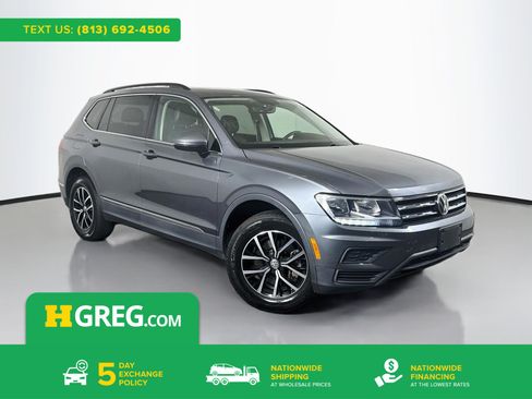 Used 2021 Volkswagen Tiguan SE w/ Panoramic Sunroof Package AWD/4WD image 1