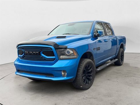 Used 2018 RAM 1500 Sport w/ Hydro Blue Sport Package image 1