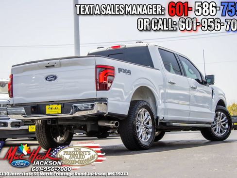 Certified 2025 Ford F150 Lariat w/ Equipment Group 501A Mid AWD/4WD image 4