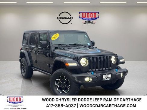 Used 2022 Jeep Wrangler Unlimited Rubicon 4xe w/ Cold Weather Group AWD/4WD image 1