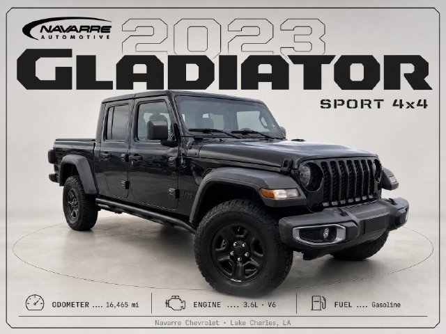 Used 2023 Jeep Gladiator Sport AWD/4WD image 1