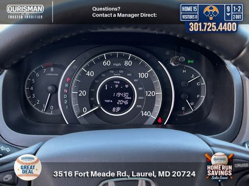 Used 2014 Honda CR-V EX-L image 10