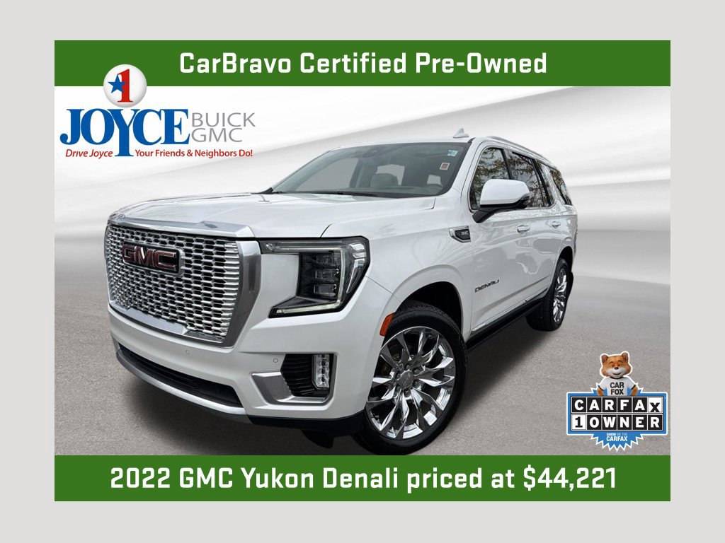 Certified 2022 GMC Yukon Denali AWD/4WD 360° Tour