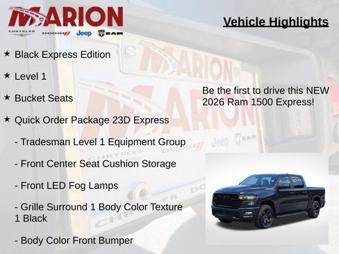 New 2026 RAM 1500 Express AWD/4WD image 5