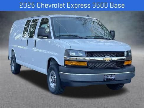 New 2025 Chevrolet Express 3500 Extended w/ Driver Convenience Package RWD image 1