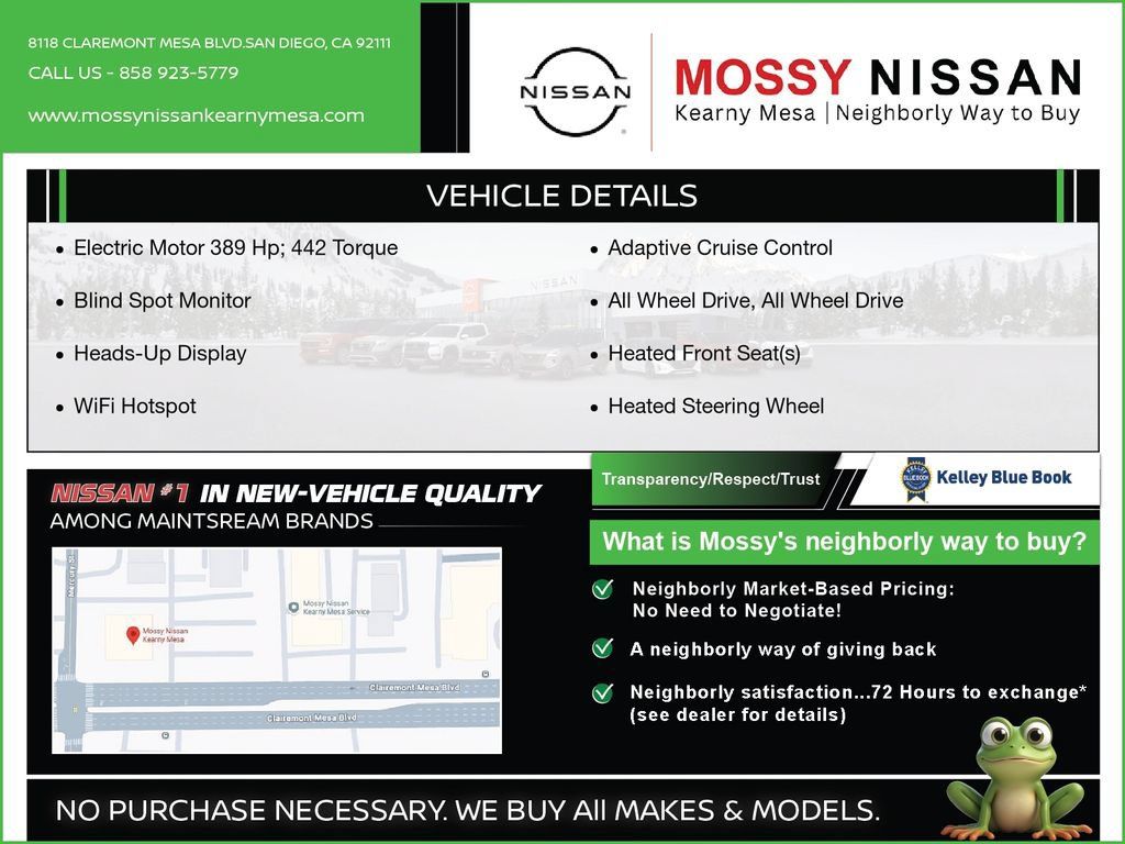 Used 2024 Nissan Ariya AWD image 3