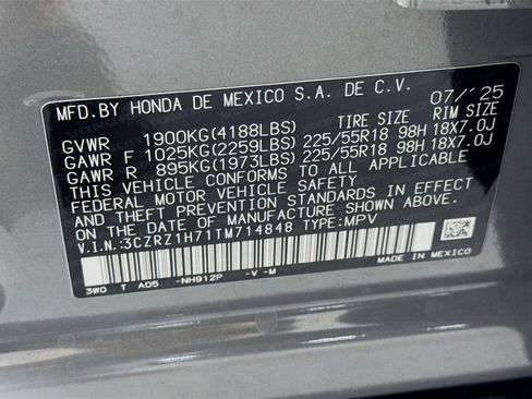 Certified 2026 Honda HR-V EX-L image 42