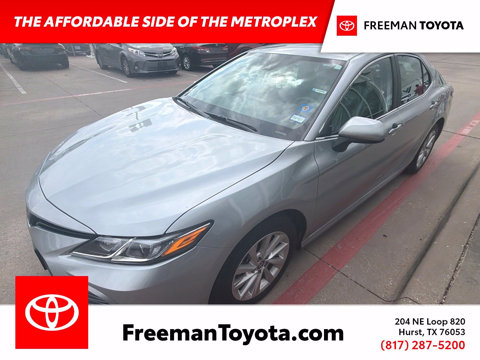 Used 2024 Toyota Camry LE FWD image 1