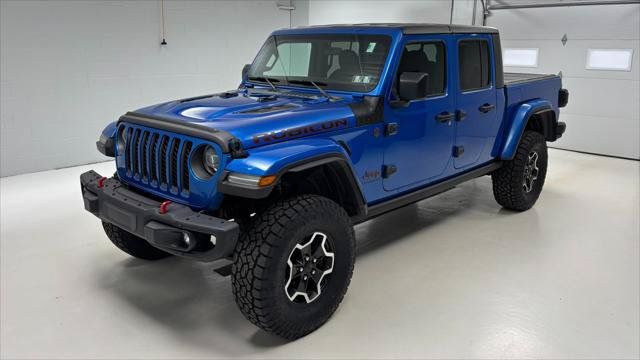 Certified 2021 Jeep Gladiator Rubicon w/ LED Lighting Group AWD/4WD image 1