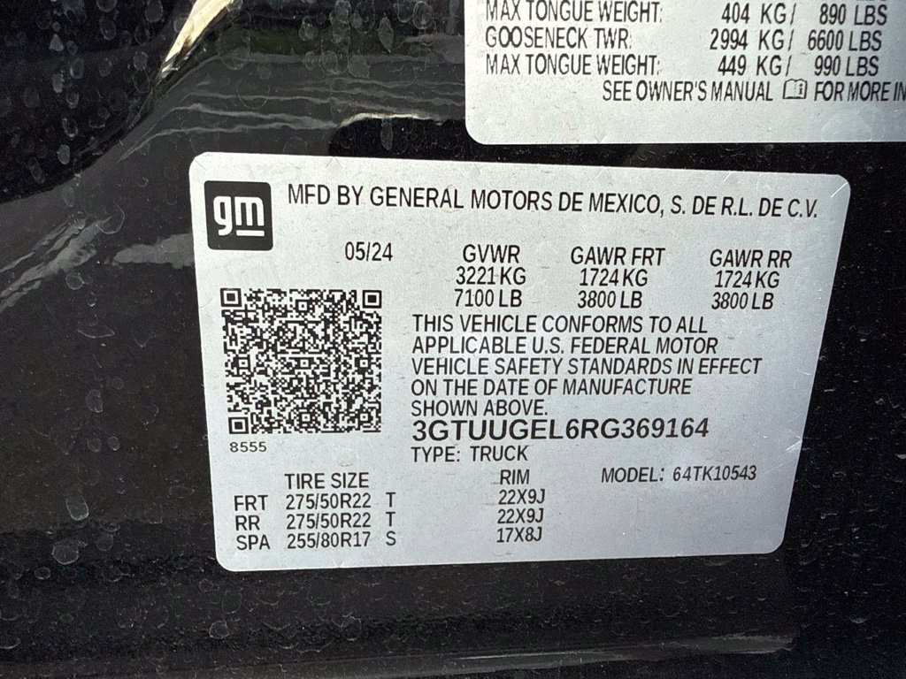 Used 2024 GMC Sierra 1500 Denali w/ Denali Reserve Package AWD/4WD image 9
