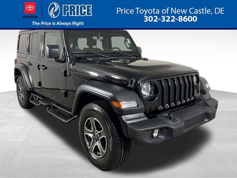Used 2023 Jeep Wrangler Unlimited Sport w/ Sun And Sound Package AWD/4WD image 1