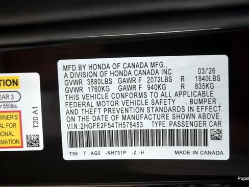 Used 2026 Honda Civic Sport image 20