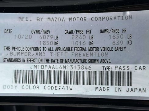 Used 2021 MAZDA MAZDA3 s image 53