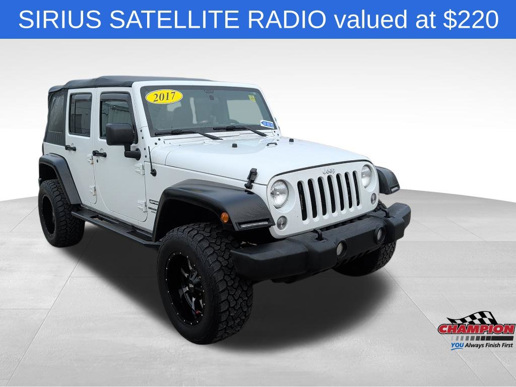 Used 2017 Jeep Wrangler Unlimited Sport w/ Connectivity Group AWD/4WD image 9