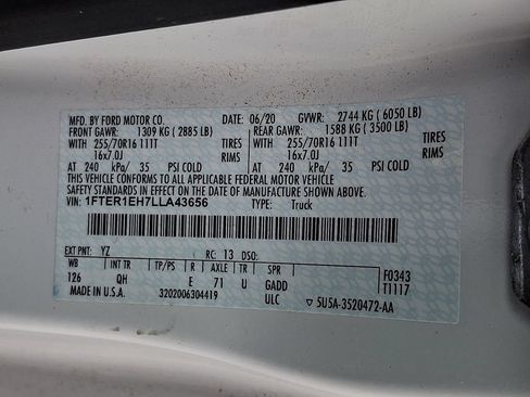 Used 2020 Ford Ranger XL w/ Equipment Group 101A Mid RWD image 26