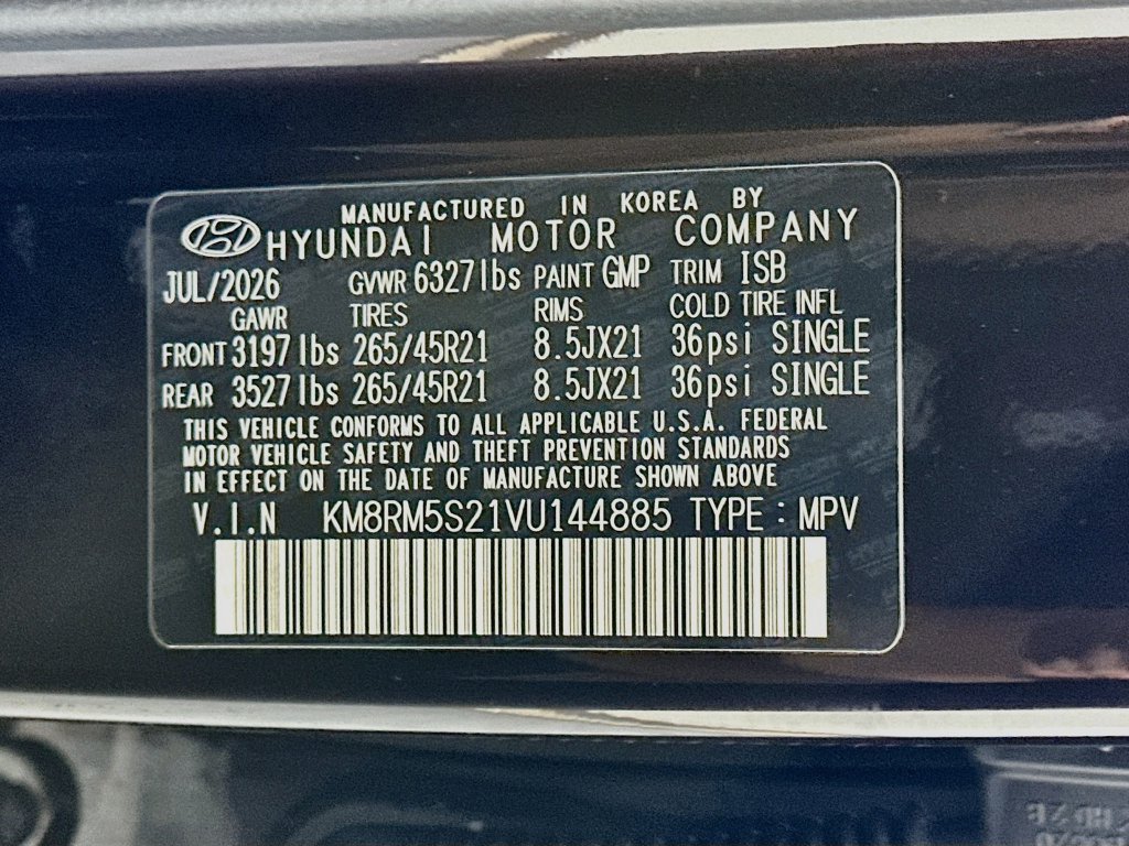 New 2027 Hyundai Palisade Calligraphy FWD image 24