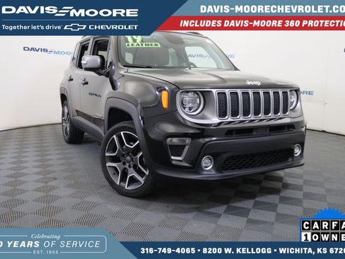 Used 2019 Jeep Renegade Limited w/ UConnect 8.4 Nav Group AWD/4WD image 1