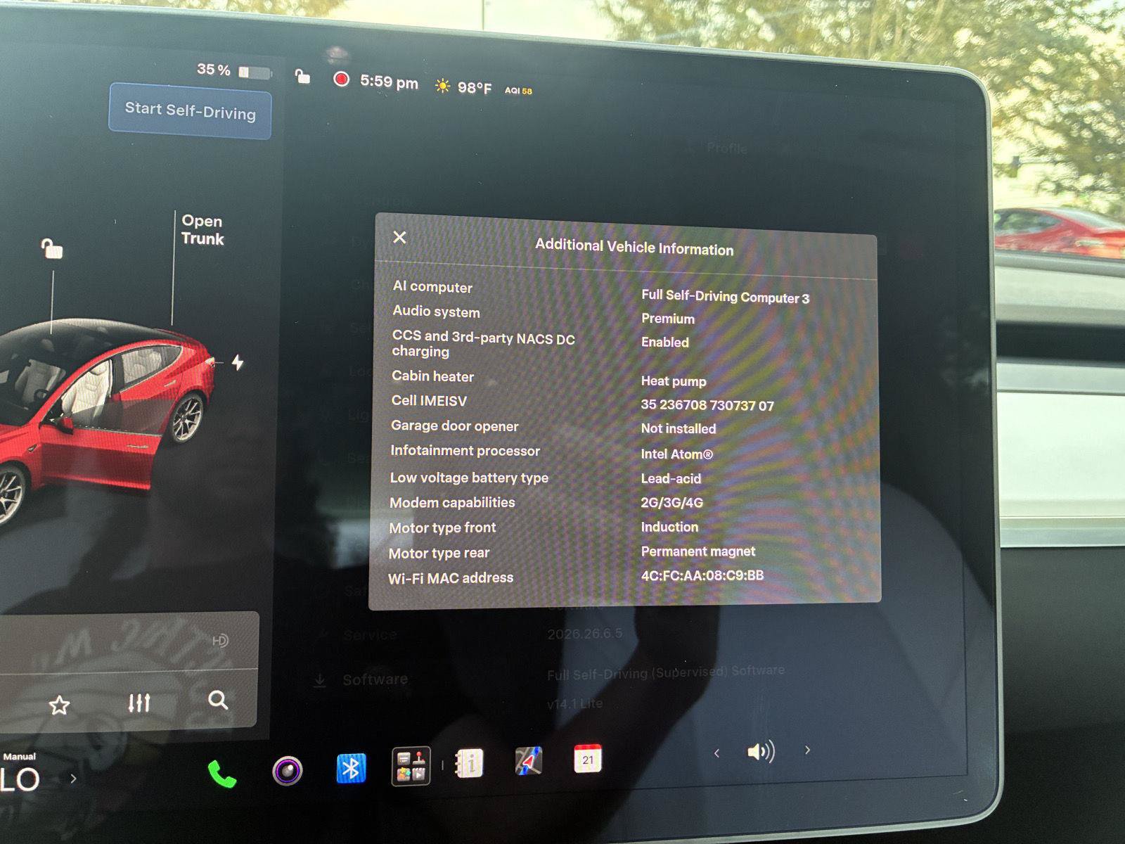 Used 2021 Tesla Model 3 Long Range AWD/4WD image 3