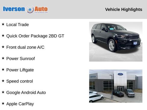 Used 2022 Dodge Durango GT AWD/4WD image 2