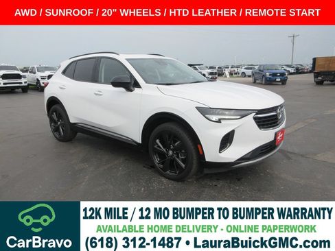 Certified 2022 Buick Envision Essence w/ Sport Touring Package AWD/4WD image 1