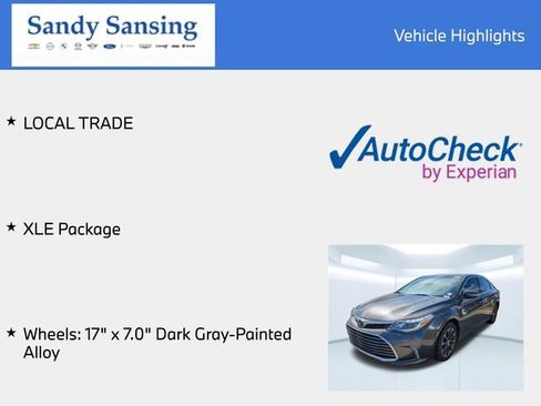 Used 2018 Toyota Avalon XLE image 8