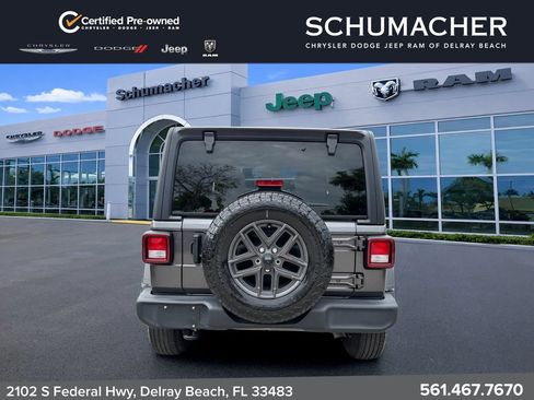 Certified 2024 Jeep Wrangler Unlimited Sport AWD/4WD image 6