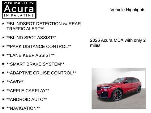 New 2026 Acura MDX Type S image 7