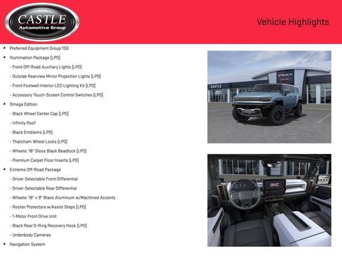 New 2024 GMC Hummer EV 3X w/ Omega Edition image 3