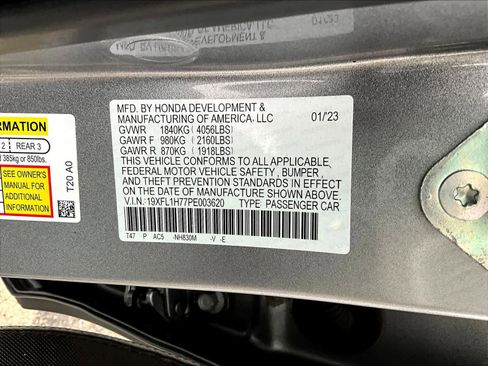 Used 2023 Honda Civic EX-L image 34