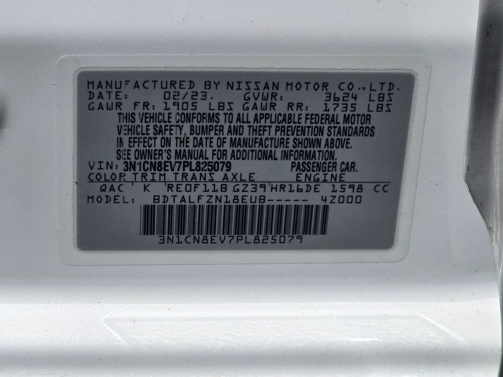 Used 2023 Nissan Versa SV FWD image 28