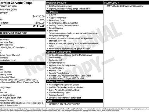 Used 2005 Chevrolet Corvette Coupe RWD image 33
