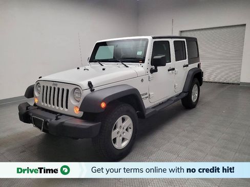 Used 2018 Jeep Wrangler Unlimited Sport S AWD/4WD image 1