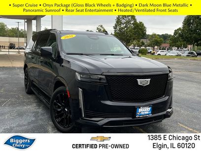 Used 2021 Cadillac Escalade ESV Sport Platinum w/ LPO, ONYX Package