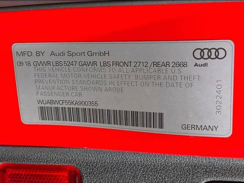 Used 2019 Audi RS 5 Sportback w/ Dynamic Plus Package image 33