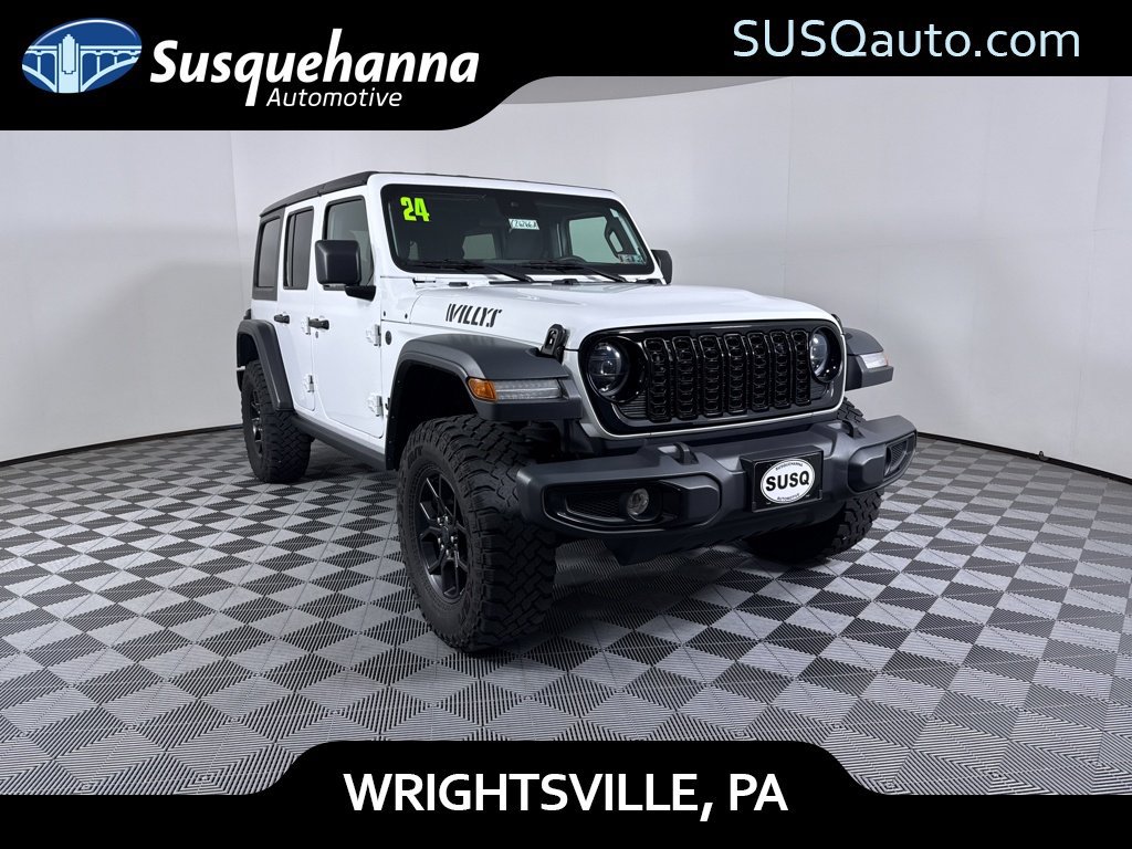 Used 2024 Jeep Wrangler Unlimited Sport AWD/4WD image 1