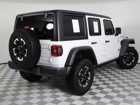 Used 2024 Jeep Wrangler Unlimited Rubicon 4xe w/ Technology Group image 4