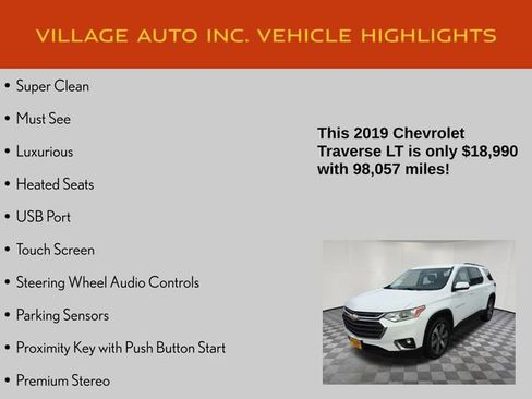 Used 2019 Chevrolet Traverse LT w/ LT Premium Package image 7