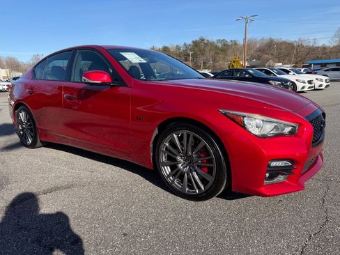 Used 2017 INFINITI Q50 Red Sport 400 image 6