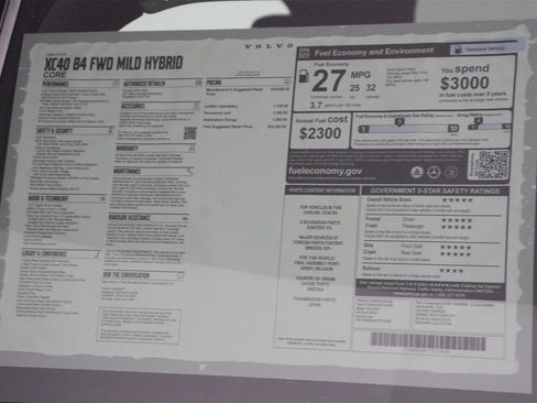 New 2026 Volvo XC40 B4 Core image 18