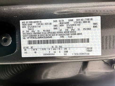 Used 2024 Ford F150 XLT w/ Equipment Group 302A MID image 30