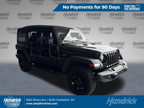 Used 2022 Jeep Wrangler Unlimited Sport AWD/4WD image 1