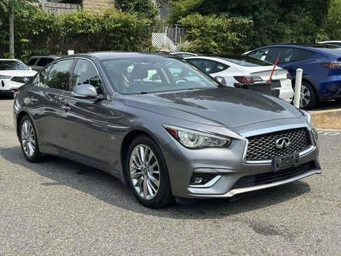 Used 2019 INFINITI Q50 Luxe w/ Essential Package (3.0T Luxe) AWD/4WD image 1