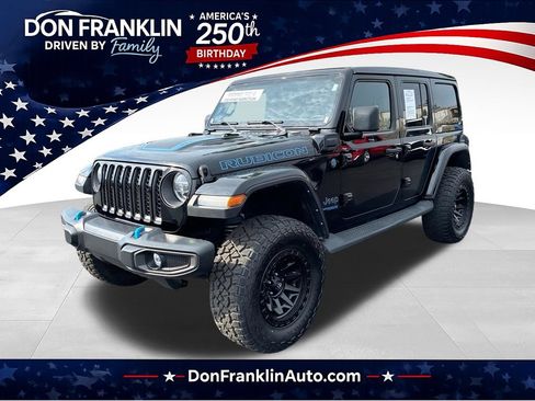Used 2022 Jeep Wrangler Unlimited Rubicon 4xe AWD/4WD image 1