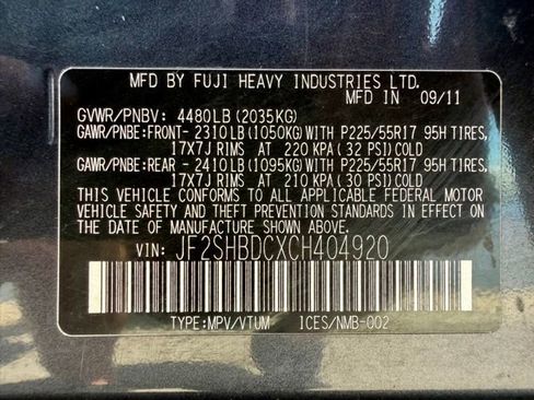 Used 2012 Subaru Forester 2.5X Premium w/ All-Weather Pkg AWD/4WD image 43