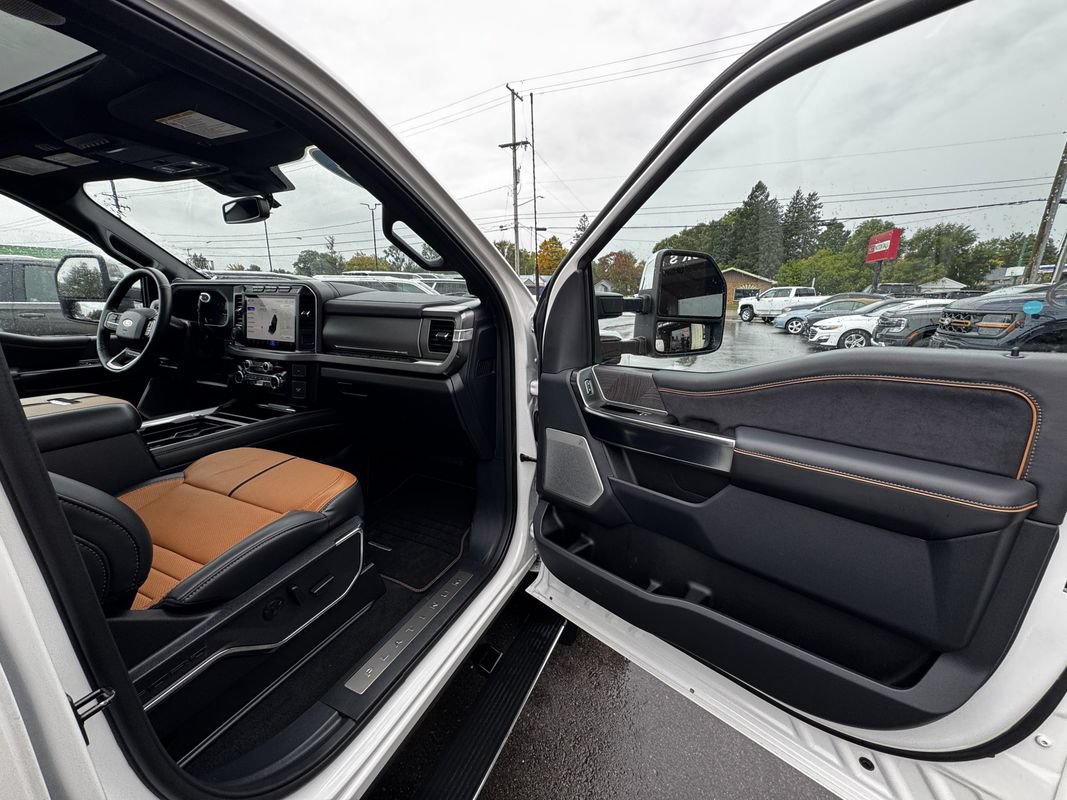 Used 2024 Ford F450 Platinum w/ Camper Package AWD/4WD image 32
