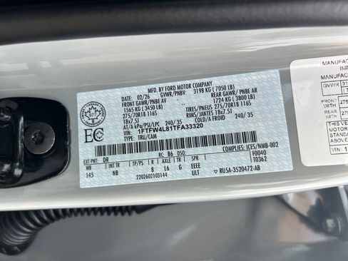 Used 2026 Ford F150 Tremor w/ Equipment Group 402B MID AWD/4WD image 37