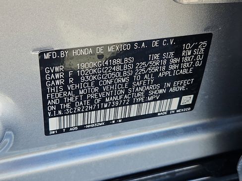 New 2026 Honda HR-V EX-L image 17