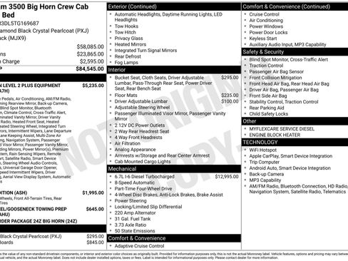 New 2026 RAM 3500 Big Horn image 3